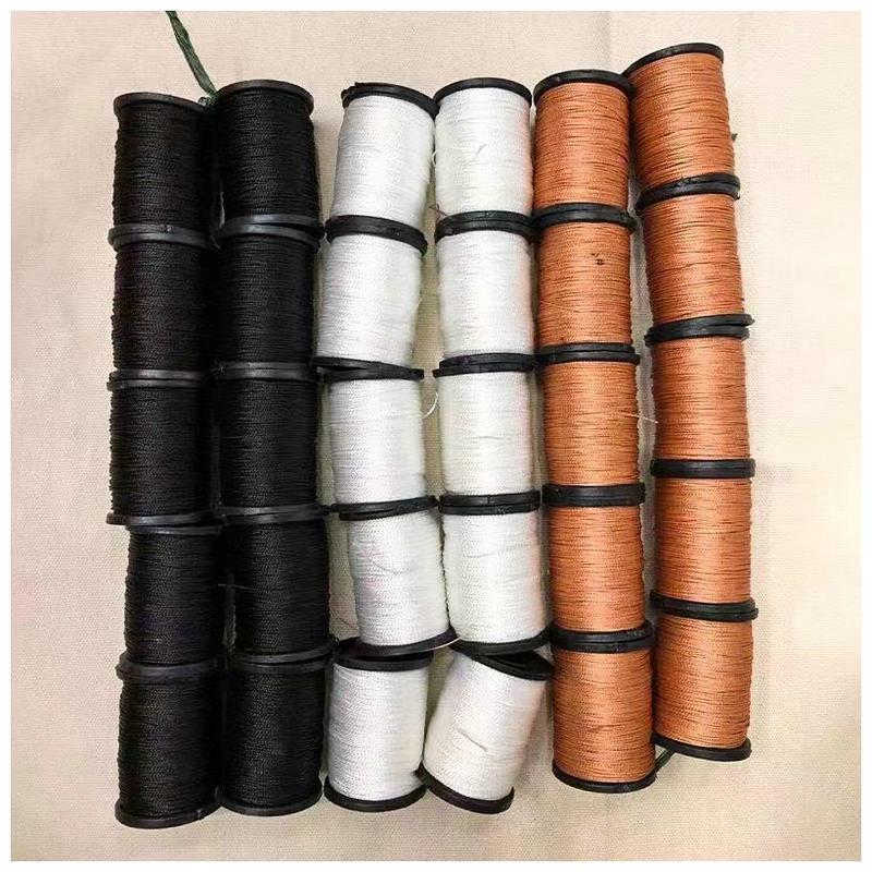 Shoe Repair Nylon Thread: Upper Sole, Black/White/Brown, Awl Binding, Mending Thread In Stock
