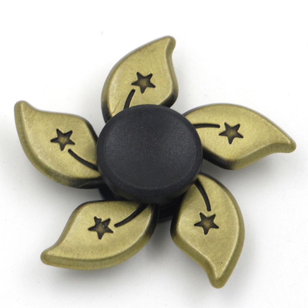 Alloy Fingertip Spinner Toy Creative Anti Anxiety Gift Fingertip Rotating Decompression Toy