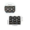 Dual Row Screw Electric Barrier Strip 500V Terminal Block Terminal Post   Electrical Engineering
