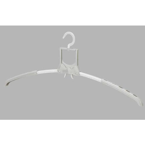 Twin Mall Laundry Drying Rack, 7-Row, Gray, Width 45-62cm x Depth 52cm, BEILU BE-10G, Light Gray