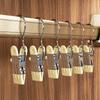 Portable Boot Hanger for Closet, Laundry Hooks with Clips, Boot Holder, Hanging Clips, Portable Multifunctional Hangers Single