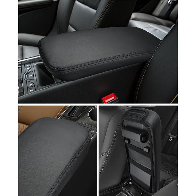 INTGET Center Console Cover for Chevy Impala Accessories 2014-2020 Leather Center Arm Rest Lid Cover Interior Accessories for Chevrolet Impala 2014