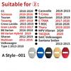 Dla VOLKSWAGEN VW 4 szt. Aluminiowe Nakładki na Zamki Drzwi Samochodowe Naklejki Ochronne dla Volkswagen Passat Touareg Tiguan Golf Bora Jetta