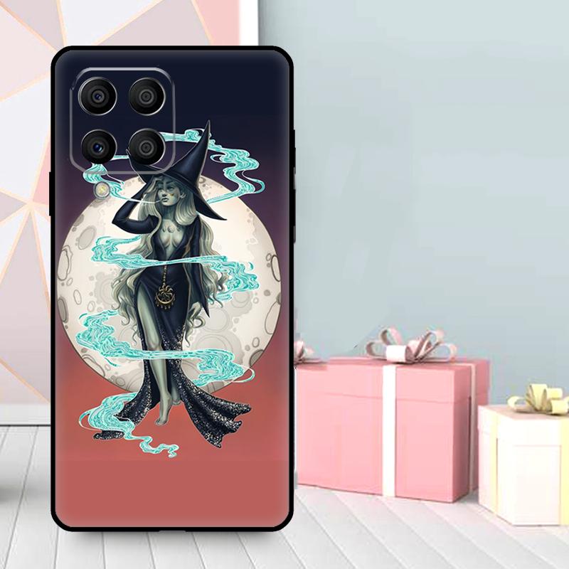 

Moon Witch Horror Case For Samsung Galaxy M06 M11 M31 M14 M34 M54 M12 M32 M52 M15 M13 M16 M36 M56 M53 M35 M55 Samsung M52 5G