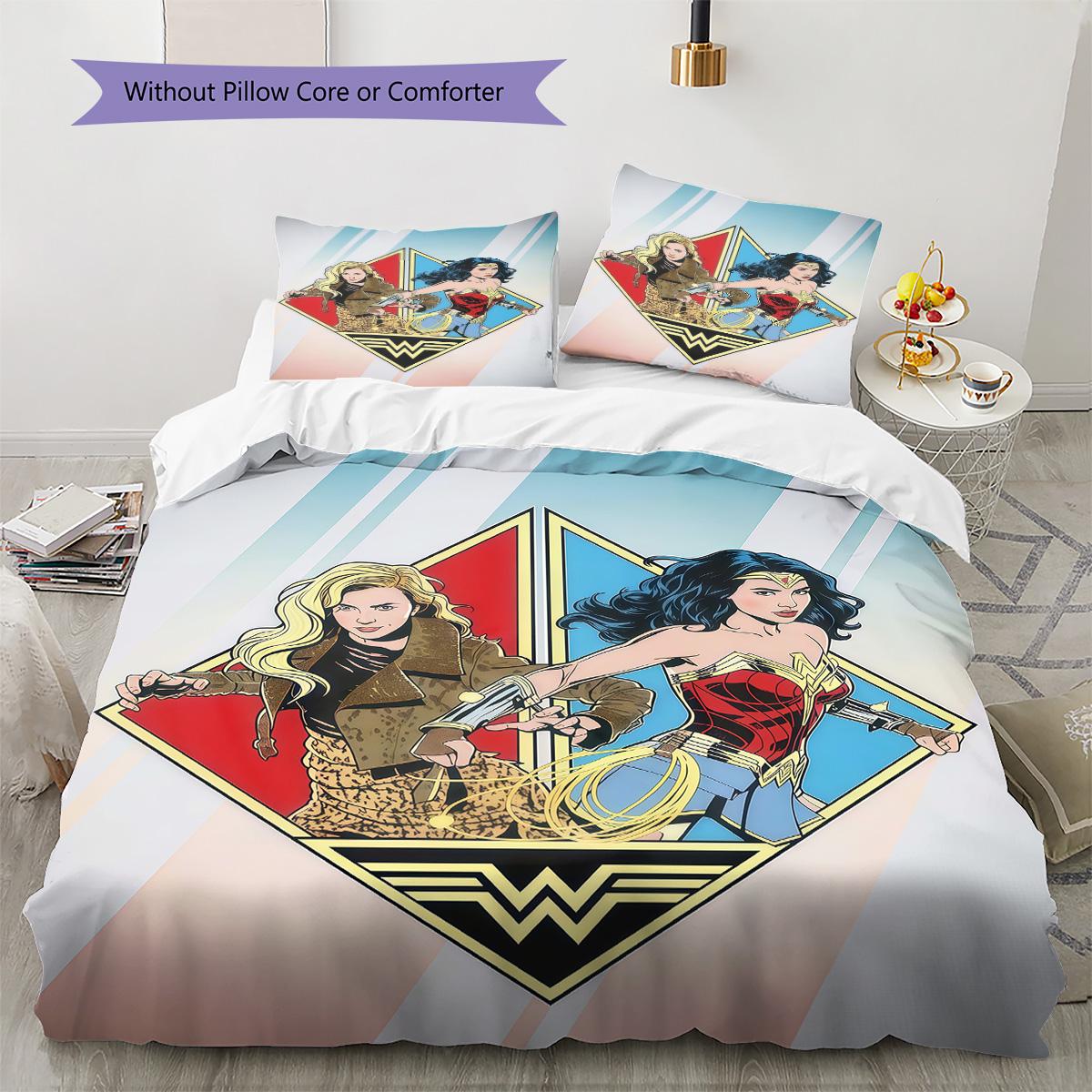 Justice League Waterproof Travel Umbrella Foldable Lightweight Anti-UV Umbrella for Kids THW 135x200cm