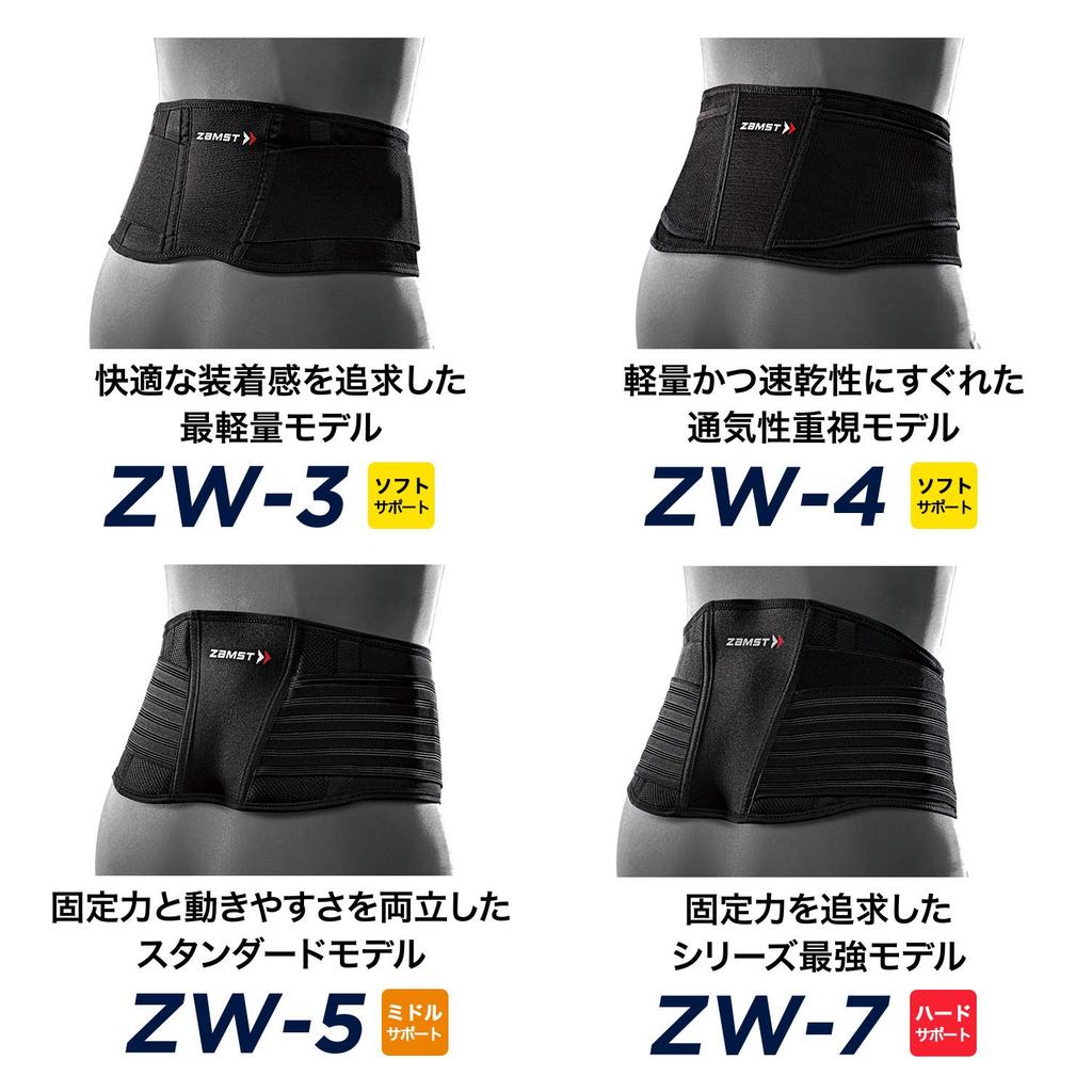 ZAMST Pelvilock Pelvic Support Belt for Sports and Daily Use Black Size LL Adjustable Dial Hip Brace 383104