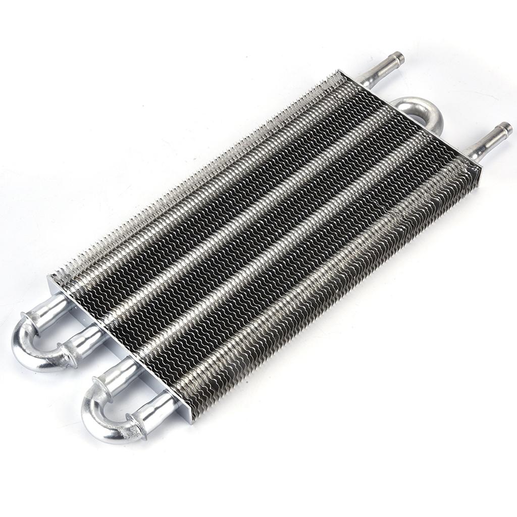 Car 4 Row Remote Transmission Oil Cooler Kit Auto Manual Radiator Converter