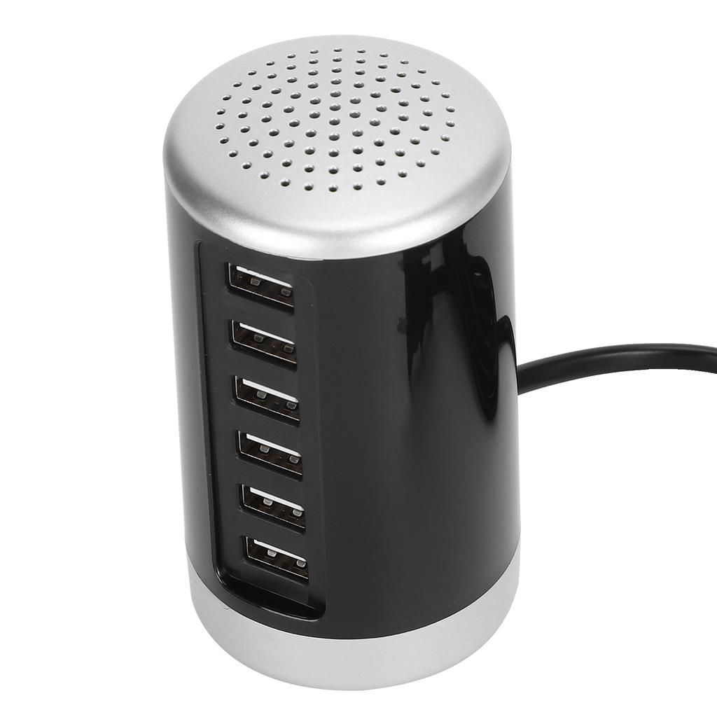 6 Ports USB Tower Charging Station 30W Rapid Charger Power Adapter