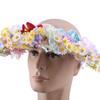 Bridal Garlands Florals Crown Wedding Flower Headband Beach Wreath Hairband Girls Hair Accessory Women Head Hoop Props