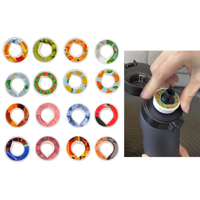 Flavored Water Bottles Flavor Pods Scent Water Cup Air Scent Fruit Flavours for Different Drinking Occasion