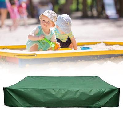 Waterproof Oxford Cloth Sandbox Cover with Drawstring - Dustproof Rainproof Protection for Square Hexagon Sand Pit
