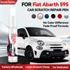 Exclusive Purpose Vehicle For FIAT Abarth 595 Car Paint Repair Pen Paint Scratch Repair Accessories Abarth Red Black Gara White