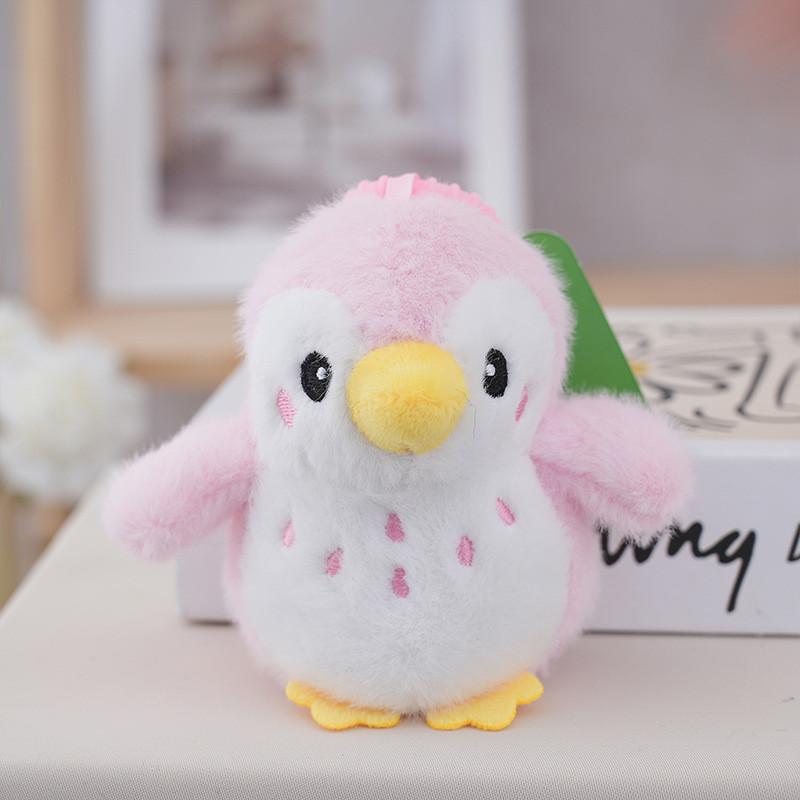 Plush Penguin Keychain Cartoon Soft Toy For Kids Backpack Decor Gift