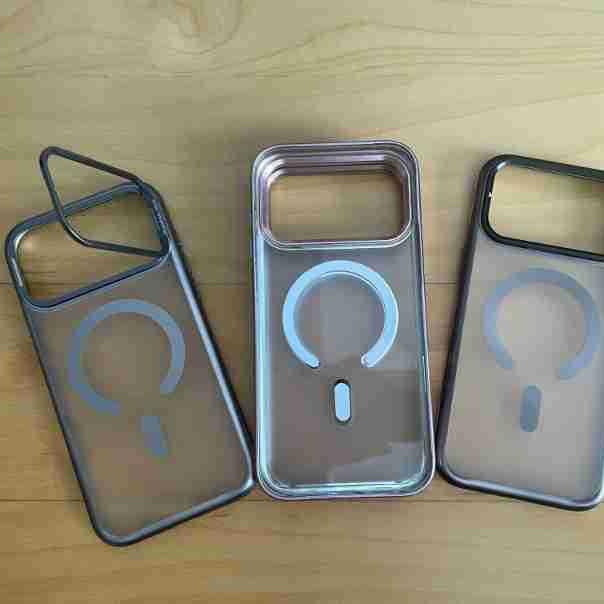

Electroplated Frosted Colorful Phone Case for Apple 17 Pro Max - Cute Couple Design iPhone 17