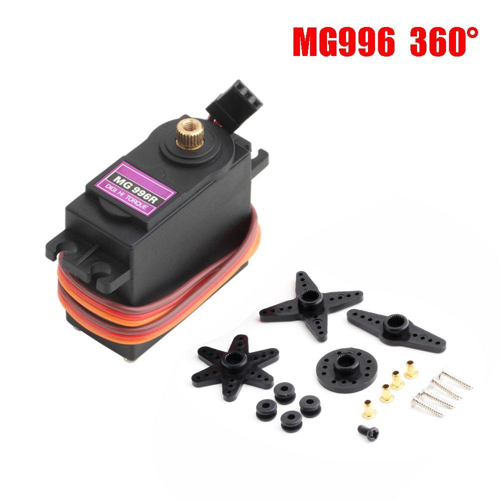 

13KG 15KG For Futaba JR car RC model MG995 MG996R Servo Torque converter Digital Servo Metal Gear MG996 360°