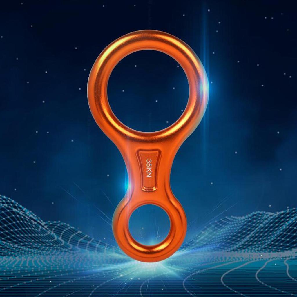 Descender Rappelling Gear Belaying Rock Climbing High Strength