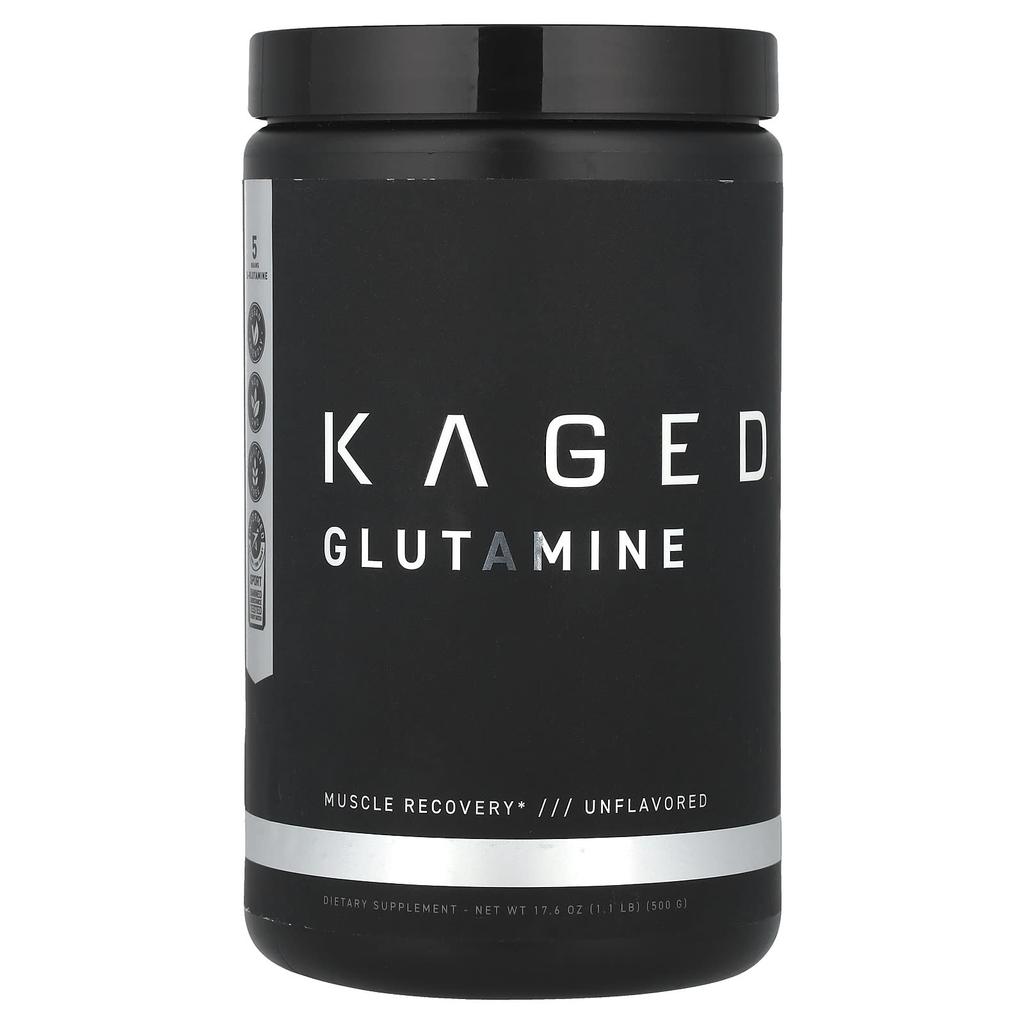 Glutamine, Unflavored, 500G(17.6Oz)