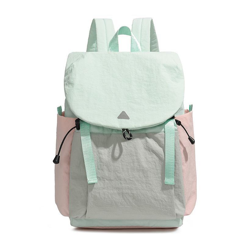 

Contrasting Color Outdoor Camping Backpack Women s Lightweight Large Capacity Water-proof Hiking Lightweight Backpack
