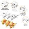 Wave Shaped with Easy-Access Handle Taco Holder Kitchen Tools Tray Plate Taco Shell Stand