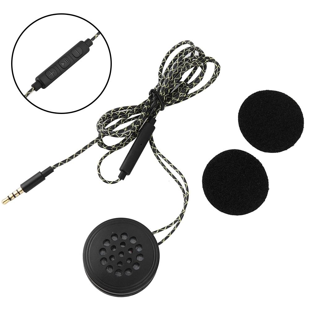 Helmet Headset Cable Length 1.2m Diameter 3.5mm Brand New