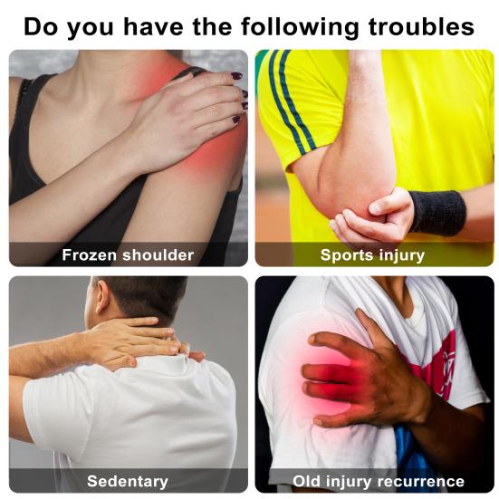 Compression Shoulder Brace Soft High Elastic Adjustable Pain Relief Shoulder Strap Workout Rotator Cuff Support Brace