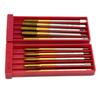 Titanium Plated Extrusion Tap Set: M2-M12, Lengths 90-200