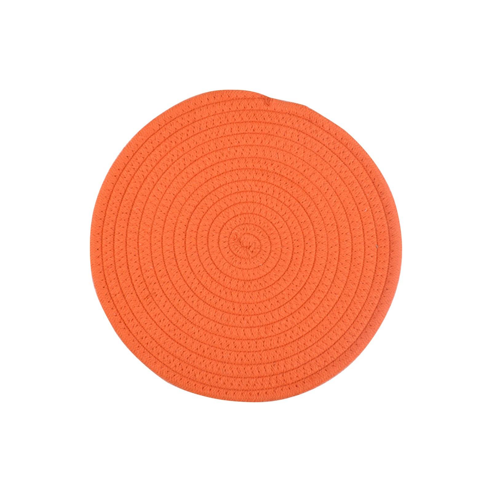 

Ежедневная столовая, кухня, посуда и посуда Тканые коврики для домашнего использования, настольные коврики, коврики для кастрюль и мисок, современные изоляционные коврики One Size