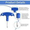 T11 Golf Club Wrenches Tools with Plastic Handle Golf Torque Wrench Golf Head Adjustment Tool Golf Club Driver Torque Tool