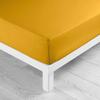 Drap housse "lina" 90x190cm curry