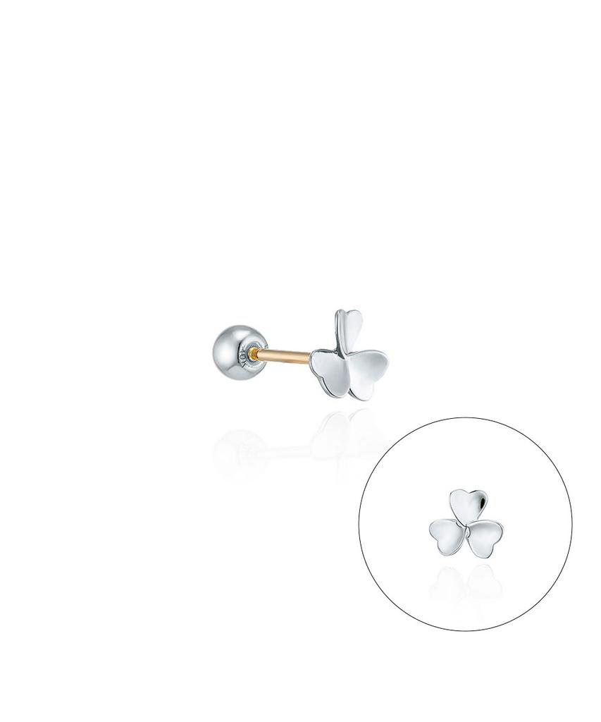 Lloyd Happiness Three-Leaf Clover 10K Gold Piercing Lptq3002T