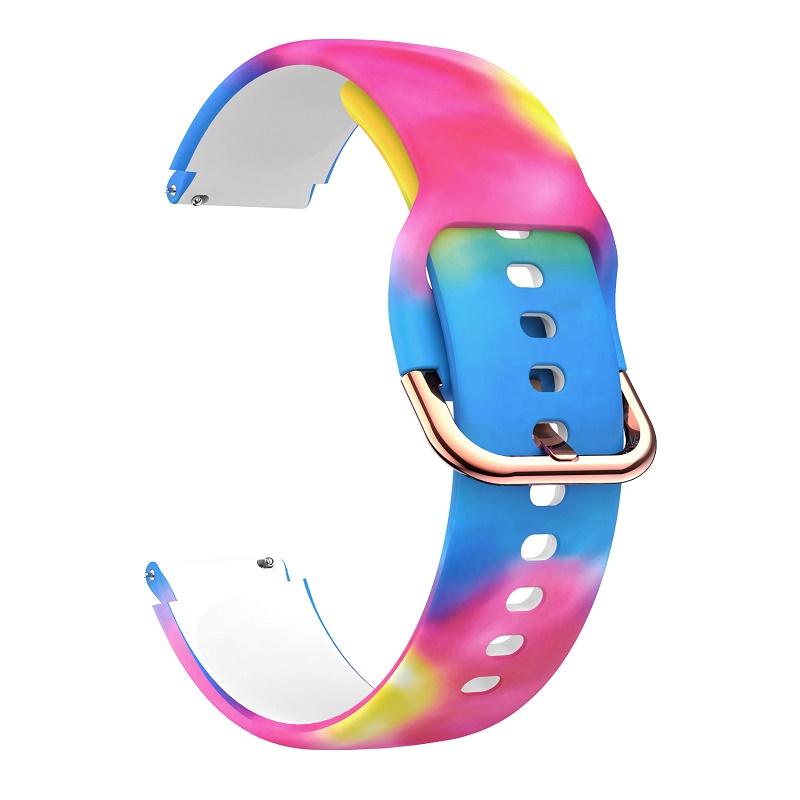 Dla smartwatcha Garmin Venu 2S 3S Pasek Vivoactive 4S Move 3S/Rey/Forerunner 265S 255S Opaski Pasek do zegarka Sportowy 18mm Bransoleta