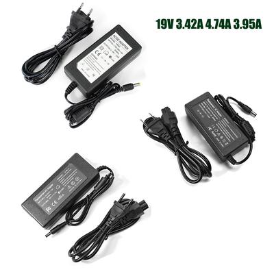 AC DC Laptop-Adapter 19V Ladegerät Netzteil Transformator 220V ZU 19V 3,42A 3,95A 4,74A 65W 90W Notebook-Quelle EU US AU UK Stecker