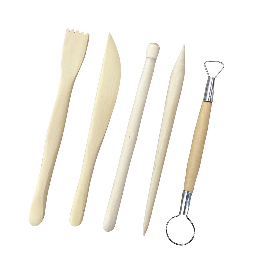 23-Piece Ultra-Light Polymer Clay Tool Set for DIY Pottery and Art