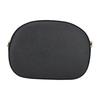 Michael Kors Jet Set Glam Round Logo Zipper Closure Leather Camera Bag Women Shoulder Bag Black 35S3G8GC1L-BLACK