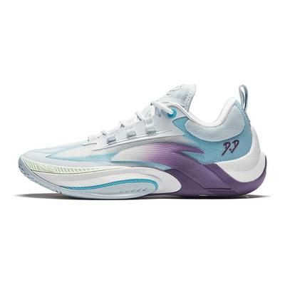 Anta Shunxi 1 MOP Men Low Top Basketball Shoes Mirage Blue 912411110Q-3