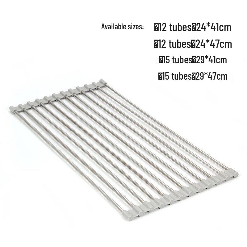 

Wutuo Kitchen Sink Roll-Up Dish Drying Rack