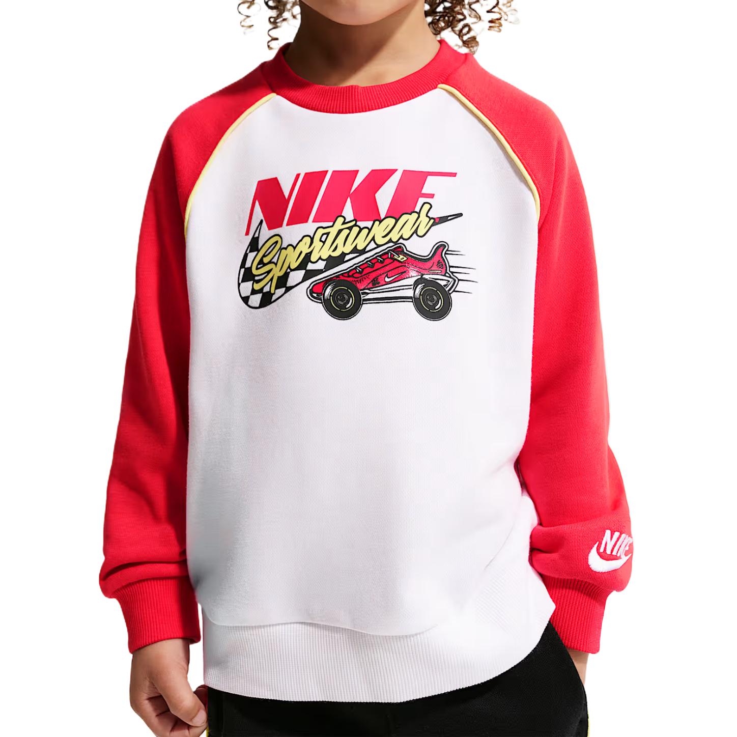 Nike Sportswear Crewneck Knit Soft Sweatshirt Kids tops IU5250-100 3T