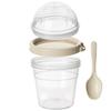 Lunchbox Container for Yogurt, Muesli, Fruit, Salad + Cutlery 400 ml