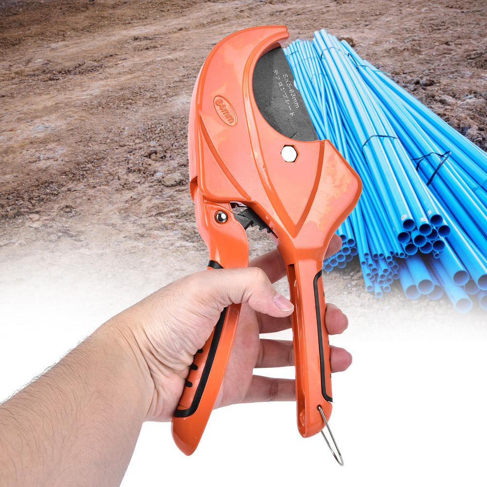 Manganese Steel Body Gas Water Pipe Cutter 63mm Opening PVC PPR Pipe Cutter Scissors