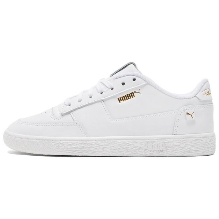 PUMA Ralph Sampson Mc Clean Casual Shoes White/Gold Men s 375368-01 EU 44.5