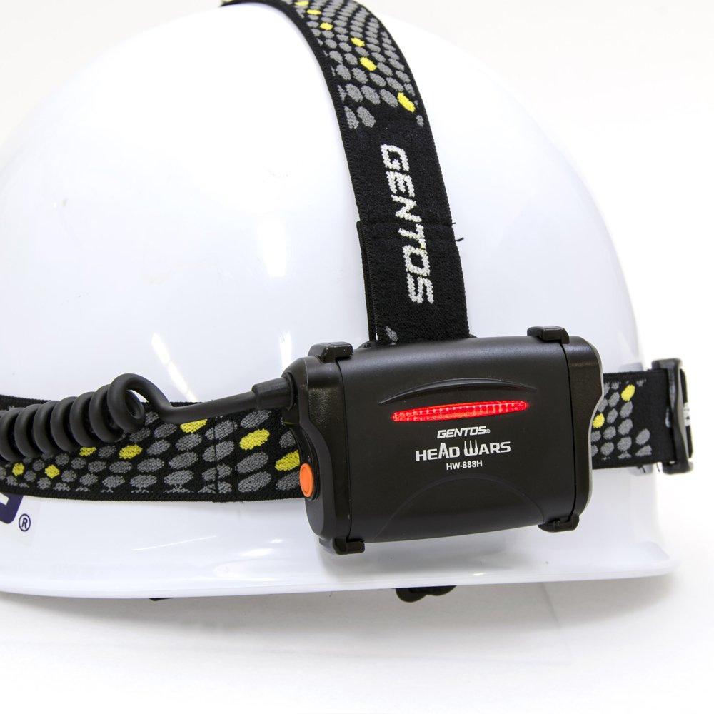 GENTOS LED Headlight Lumens Brightness 10 Hours of Lighting Headwars ANSI Standard Compliant Light for Power Outages Disaster Prevention [200 / /