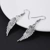 Wing Dangle Earrings Ear Hooks Pendant Earrings Alloy Texture Ear Jewelry Suitable for Fashion Individual Present