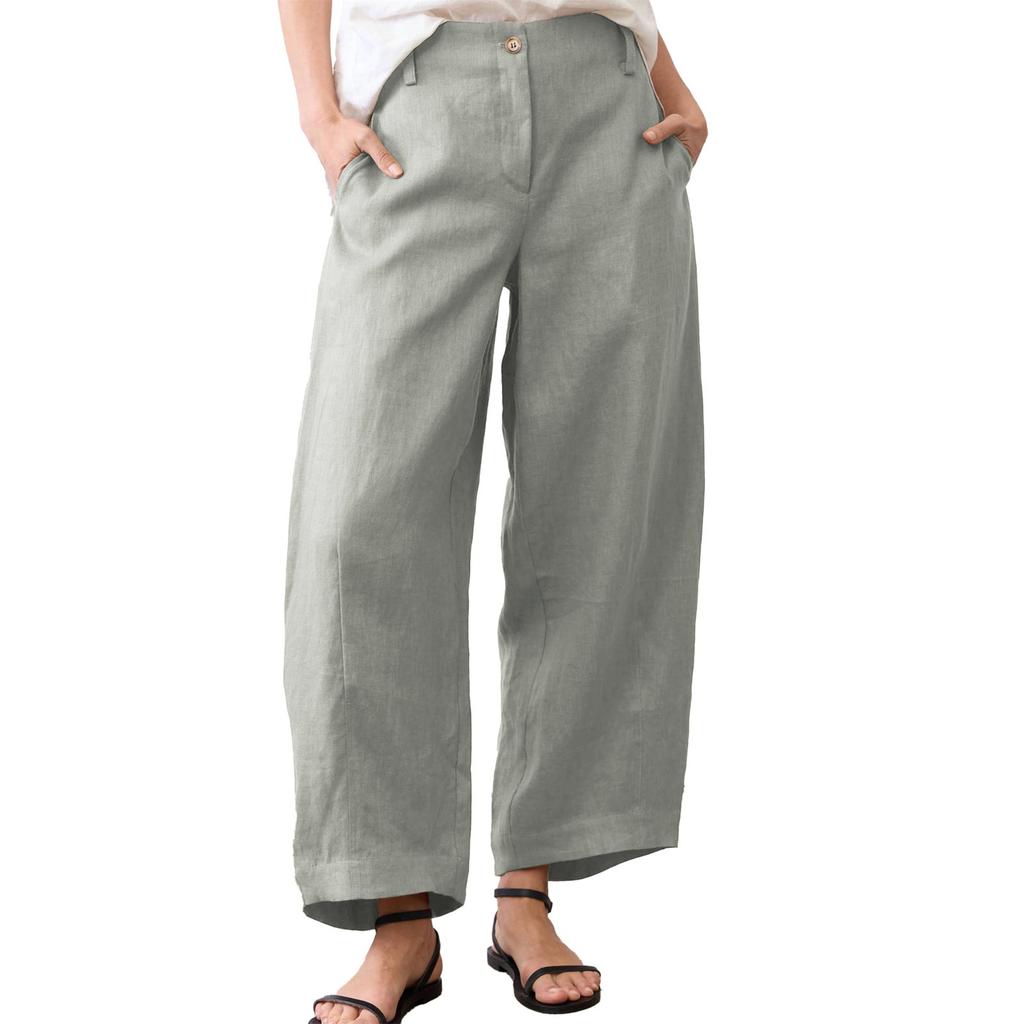 Women's Casual Loose Pants Straight Wide Leg Pants Casual Pants