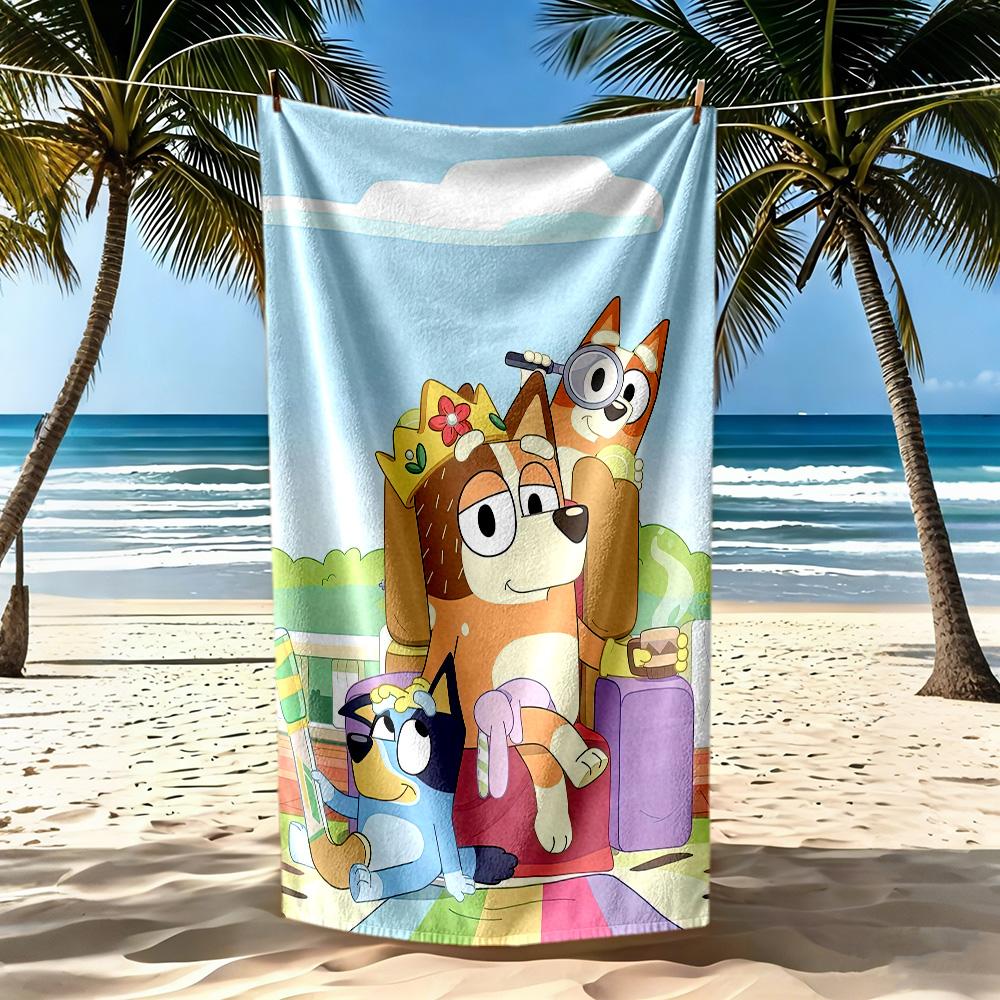 Bruy1 Beach Towel Quick-Dry Soft Microfiber Comfortable Lightweight