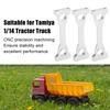3Pcs Aluminum Alloy Middle Chassis Mount for   1Celsius14 Remote Control Tractor Truck