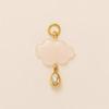Stainless Steel New Color Cloud Pendant Accessories DIY Gold-plated Color Preservation