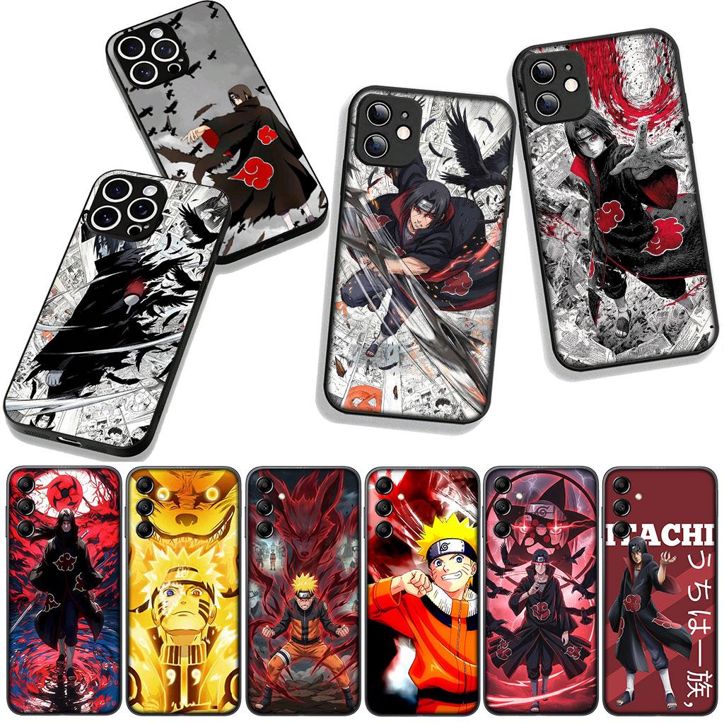 Itachi Uchiha Naruto Akatsuki Phone Cover Case for Apple iPhone 16 15 14 Plus 13 12 Mini 17 Pro Max + ProMax 16E Air 16+ Casing