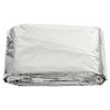 Emergency Ponchos Waterproof Windproof CPP Aluminum Film 0.012mm Thick Silver Reflective Emergency Blankets for Travel