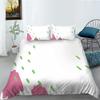 Simple Wind Quilt Cover Pillowcase Two Or Three-Piece Set Painted Series Digital Printing Polyester