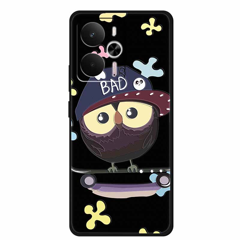 3D Emboss Case For Realme 14 5G Case Realme14 Coque Relief Flower Silicone Soft Back Cover For Realme 14 Phone Cases Funda Shell